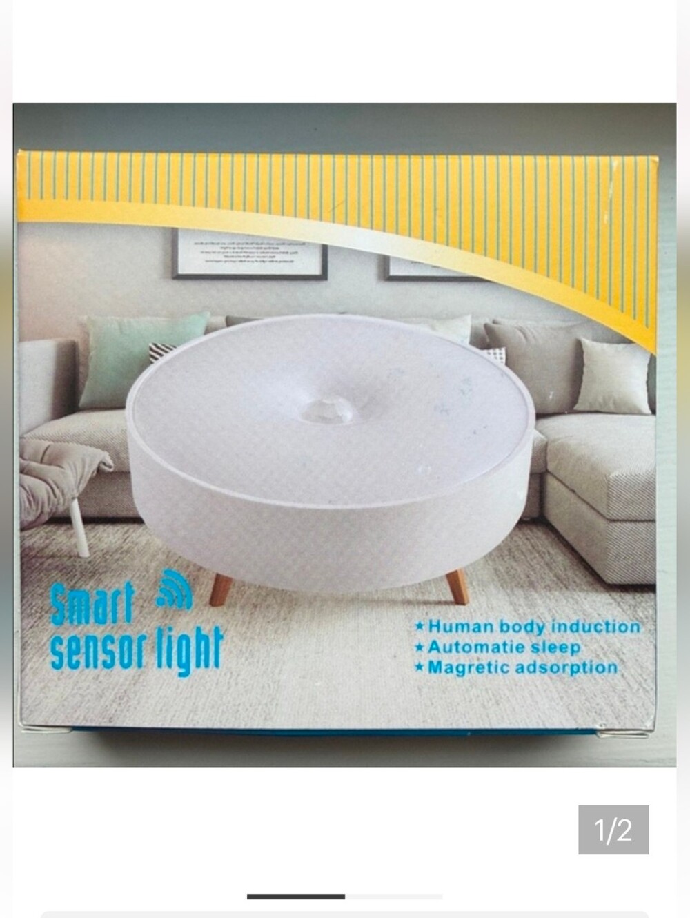 Smart Sensor Light with Magnetic Adsorption